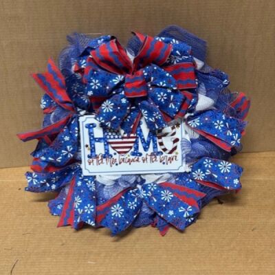 Home of the Brave Wreath Thumbnail