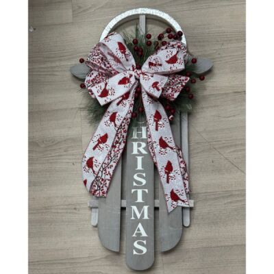 Cardinal Christmas Sled Thumbnail