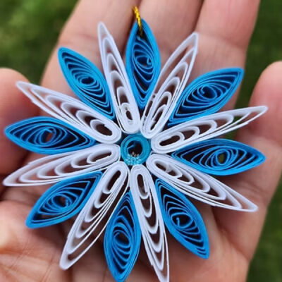 Truptis Craft-Snowflake Ornament Thumbnail