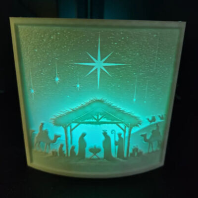 KB Printing and Designs LLC-Nativity backlit display Thumbnail