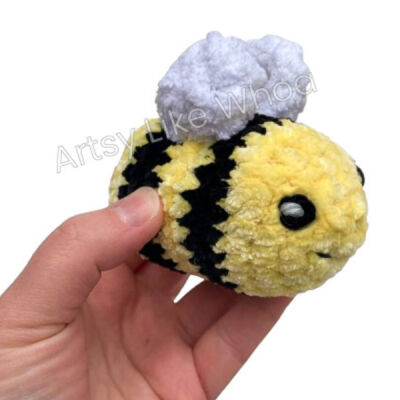 Artsy Like Whoa-Crocheted Plushie Mini Bee  Thumbnail