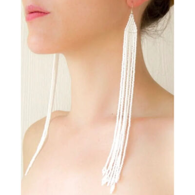 Liliana and Pongo-Moonlight Cascade Earrings  Thumbnail