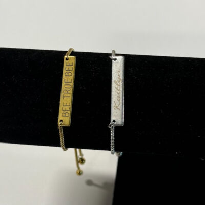 Bee True Bee-Custom Bar Bracelet Thumbnail