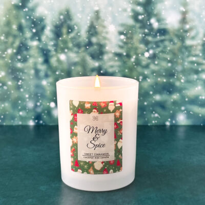 Akiba Fragrance and Wellness Studio - Merry and Spice Candle Thumbnail