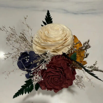 Moonlight Blossoms-Mini Wrapped Bouquets Thumbnail